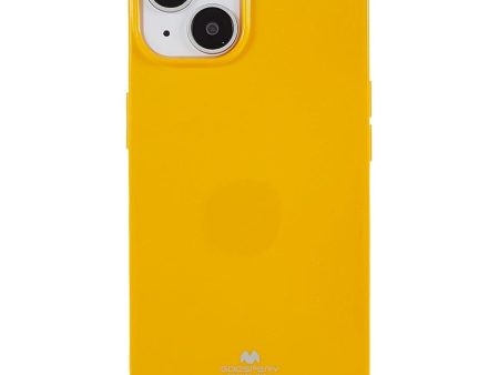 iPhone 14 Plus Mercury Goospery Fleksibelt Plastik Cover - Gul For Discount