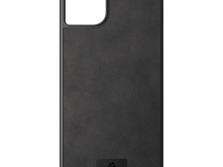 iPhone 14 Plus Black Rock Ægte Læder Cover - Sort Online now