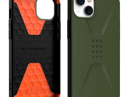 iPhone 14 Plus UAG CIVILIAN Series Cover - Olive For Cheap