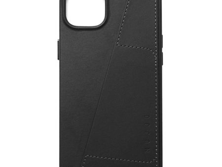 Mujjo iPhone 14 Plus Leather Wallet Case - Sort Fashion