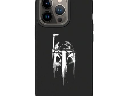 iPhone 13 Pro RhinoShield SolidSuit Cover m. Star Wars - Boba Fett - Spray Black Online Hot Sale