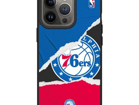 iPhone 13 Pro RhinoShield SolidSuit NBA Cover m. Philadelphia 76ers - Sweat and Tears Cheap