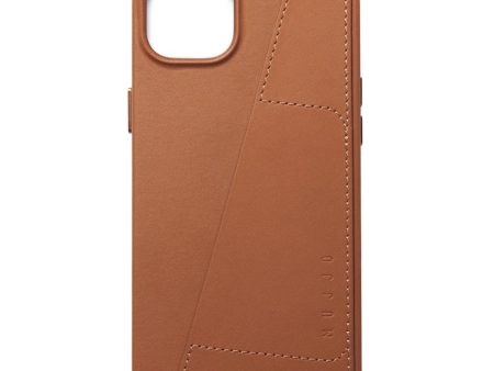 Mujjo iPhone 14 Plus Leather Wallet Case - Brun Online Hot Sale