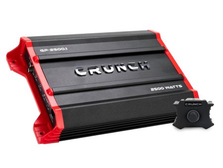 Crunch GP-2500.1 Ground Pounder 2500 Watt Mono Amplifier Car Audio Amp Online Sale