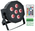 (12) Rockville BATTERY PAR 61 Rechargeable RGBWA+UV DMX DJ Wash Lights+Remotes Cheap