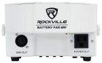 (12) Rockville BATTERY PAR 6RF White Rechargeable Wireless DMX Lights+RF Remotes Fashion