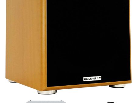 Rockville BluTube WD Bluetooth Tube Amplifier Home Stereo Receiver+10  Subwoofer Hot on Sale