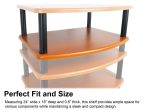 Rockville SHELF FOR FLX CLASSIC WOOD Add-On Shelf + Tubes For FLX Hot on Sale