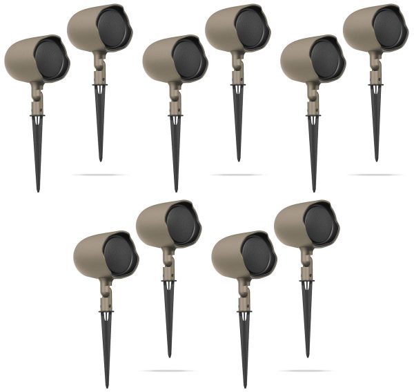 (10) JBL GSF3-TN 3  Landscape Ground Stake or Wall Mount 70v Commercial Speaker Discount