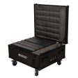 American DJ ADJ ElectraPix Bar 8 Pak (6) DMX RGBAL+UV Bar Lights w  Flight Case For Sale