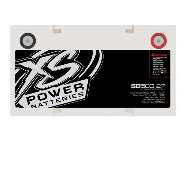 XS Power SB500-27 12V 4000W Max Power 500 Farad Super Capacitor Bank Hot on Sale