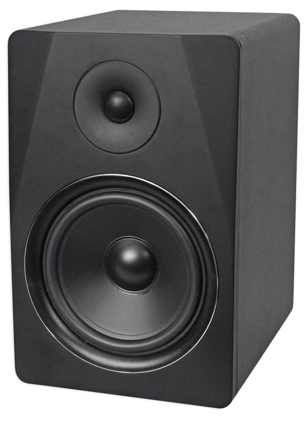 (2) Rockville DPM8B 8  300W Powered Studio Monitor Speakers+Adjustable Stands Discount