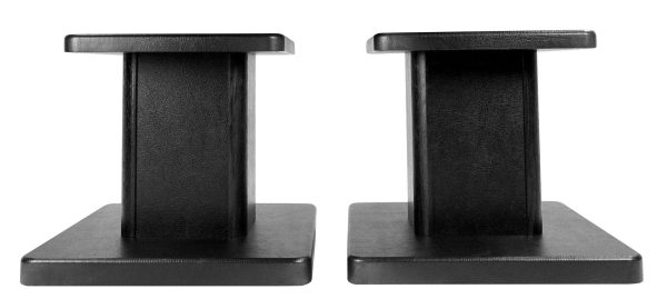 2 Rockville RHT8B Computer Bookshelf Desktop Speaker Studio Monitor Stands-Black Fashion