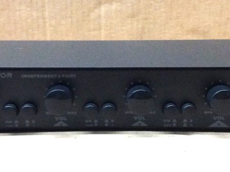 Z-SIX GS 2 Source 6 Zone Home Commercial Audio Zoner w  Volume Control Hot on Sale