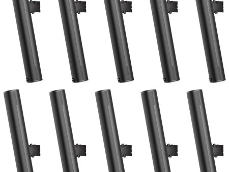 10) JBL COL800-BK 32  Black 70V Commercial Slim Column Wall Mount Array Speakers Supply