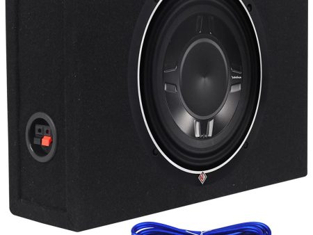 Rockford Fosgate P3SD2-10 10  600W Car Subwoofer + Shallow Sub Enclosure Box Discount