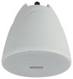 6) Rockville PEN-40T White 4  70V Hanging Pendant Speakers Commercial Restaurant Hot on Sale