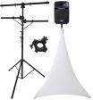 Rockville RVLS1 Lighting Tree Light Stand + Scrim Werks SWLTPSWHT White Cover on Sale