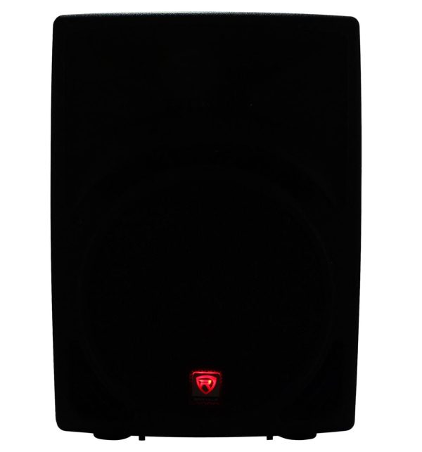 Rockville RPG10 10  Powered Active 600 Watt 2-Way DJ PA Speaker System For Sale