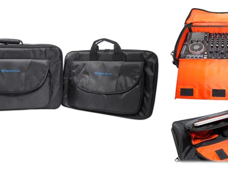 Rockville Travel Carry Case For Numark Mixtrack 3 DJ Controller Hot on Sale