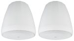 12) JBL Control 67 P T 6.5  Commercial 70v White Hanging Pendant Speakers C67P T Fashion