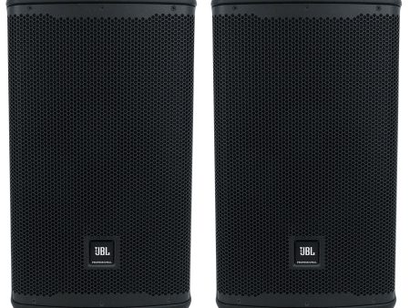 (2) JBL EON710 10  1300w Powered DJ PA Speakers w Bluetooth DSP Built in Mixer For Cheap