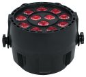 10 Rockville RockPAR TRI LED RGB Compact Par Can DJ DMX Wash Lights+Remote Black Supply