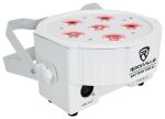 10 Rockville BATTERY PAR 61 White Rechargeable RGBWA+UV DMX DJ Up-Lights+Remotes on Sale