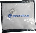 2) Rockville Portable Collapsible Totem Stands+8  DJ Speaker Cover Scrims+Facade Sale