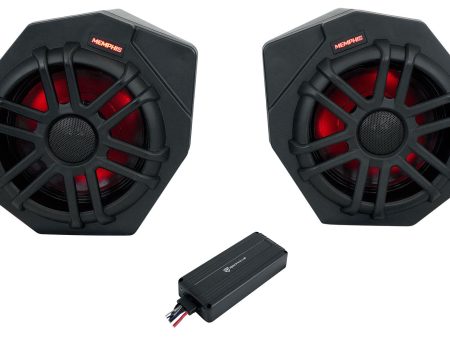 Pair Memphis Audio CANAMX365FE 75w RMS Speakers+Pods+Amp For 2017+ Can Am X3 Online Hot Sale