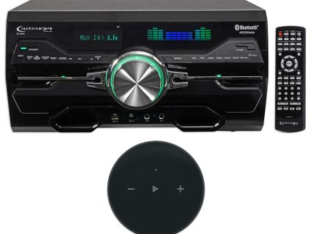 Technical Pro 4000w Bluetooth Amplifier DVD Player+Smart Wifi Streaming Receiver Hot on Sale