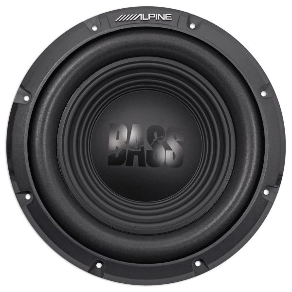 Alpine W10S4 10  1500 Watt 4-Ohm Car Audio Subwoofer + Sealed Sub Box Enclosure Online Sale