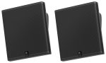 (10) JBL SLP14 T-BK Sleek Low-Profile On Wall Mount 4  70v Commercial Speakers Fashion