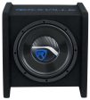 Rockville RV10P 10  500w Car Audio Subwoofer in Vented Sub Enclosure Box - 4 Ohm Cheap