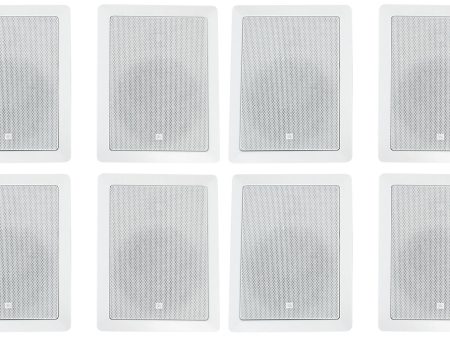 8 JBL Control 126 WT 6.5  30w Commercial 70v In-Wall Speakers For Restaurant Bar For Cheap