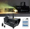 American DJ ENCORE PROFILE 1000 COLOR Spot Light+Fog Machine+Bag+Fluid+Cables Hot on Sale