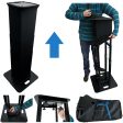 2) Rockville RTP-GO Black Portable Collapsible DJ Totem Light Stands+Bags+Scrims Online