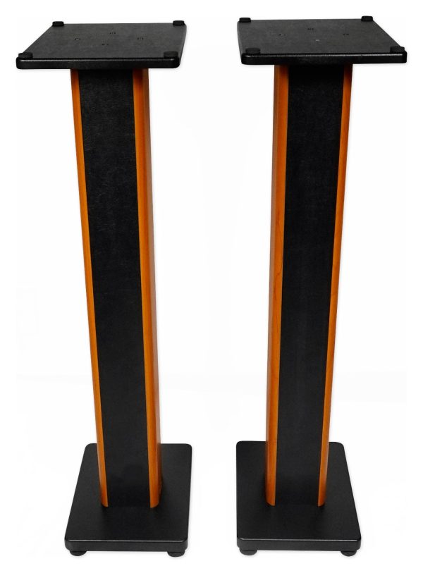 Pair Rockville RHTSC 36  Inch Bookshelf Speaker Stands Surround Sound Home Theater Sale