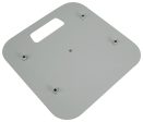 Rockville Top+Bottom Black Totem Plates For RTP33-TV (Turn your stand White) Sale