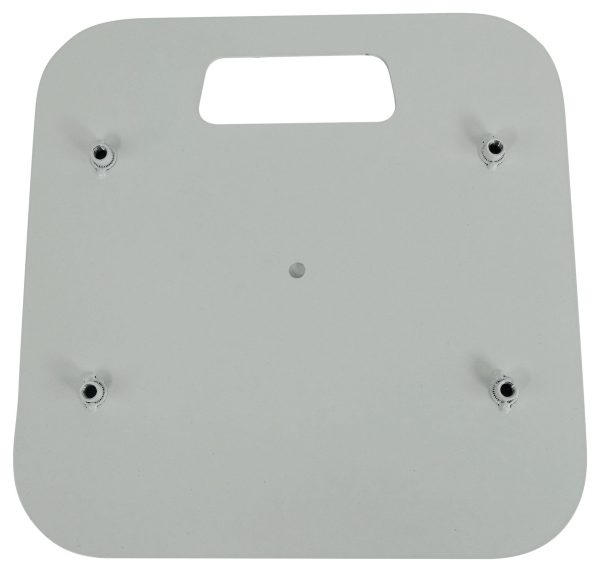 Rockville Top+Bottom Black Totem Plates For RTP33-TV (Turn your stand White) Sale