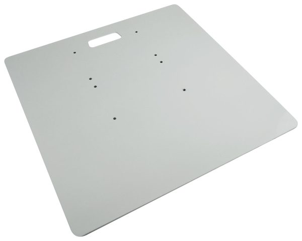 Rockville Top+Bottom Black Totem Plates For RTP33-TV (Turn your stand White) Sale