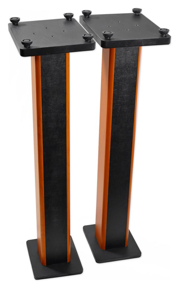 Pair Rockville RHTSC 36  Inch Bookshelf Speaker Stands Surround Sound Home Theater Sale