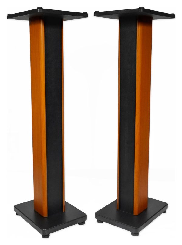 Pair Rockville RHTSC 36  Inch Bookshelf Speaker Stands Surround Sound Home Theater Sale